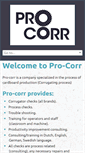 Mobile Screenshot of pro-corr.com